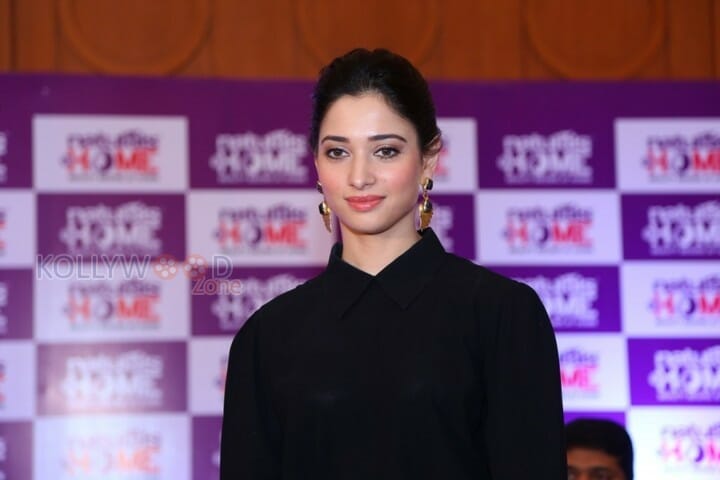 Actress Tamanna At Naturals At Home Launch Event Photos