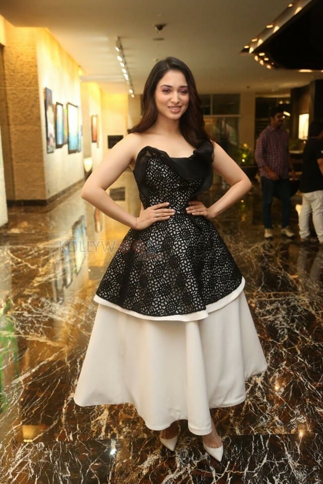Actress Tamannaah At Naa Nuvve Audio Launch Photos