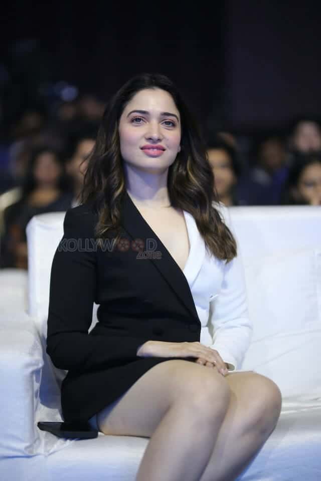 Actress Tamannaah Bhatia at Gurthundha Seethakalam Pre Release Event Photos 03