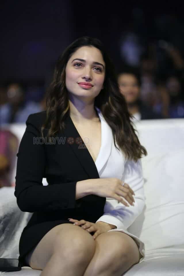 Actress Tamannaah Bhatia at Gurthundha Seethakalam Pre Release Event Photos 10