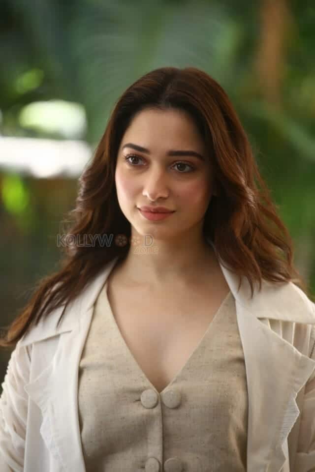 Actress Tamannaah at Gurthunda Seethakalam Movie Interview Photos 03