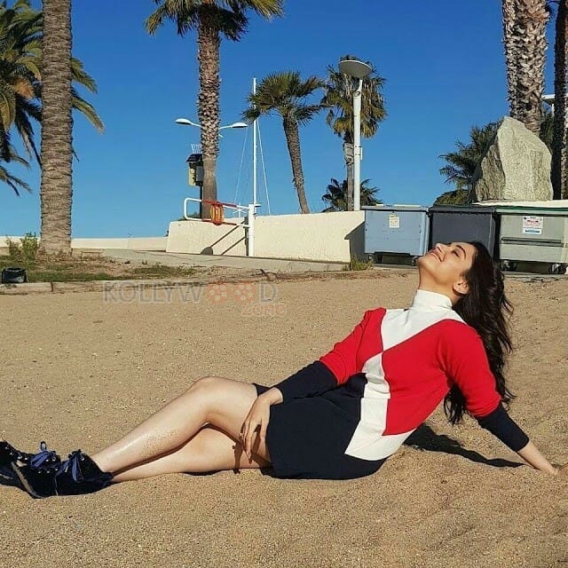 Actress Tamannah Beach Photos