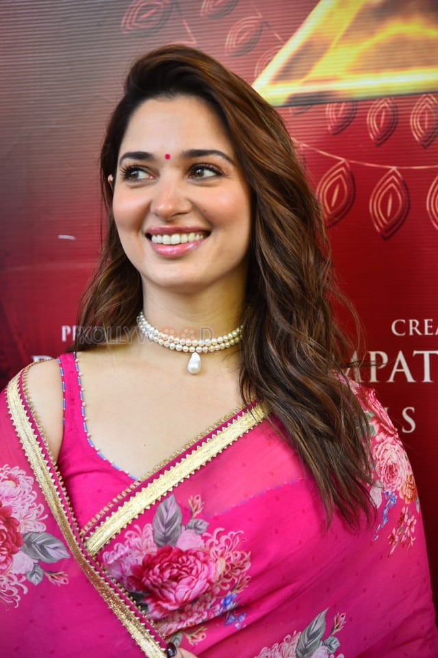 Actress Tamannah Bhatia at Odela 2 Movie Press Meet Pictures 03