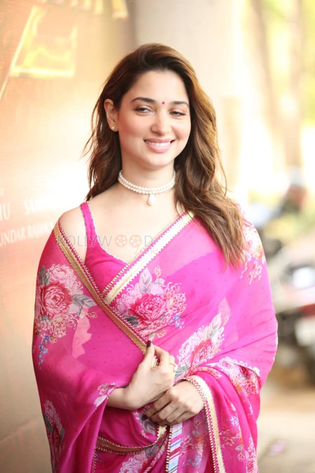 Actress Tamannah Bhatia at Odela 2 Movie Press Meet Pictures 09