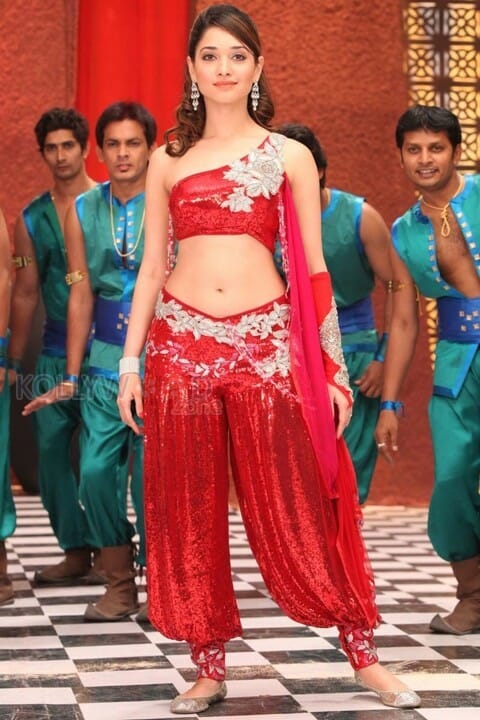 Actress Tamannah Hot Dancing Stills