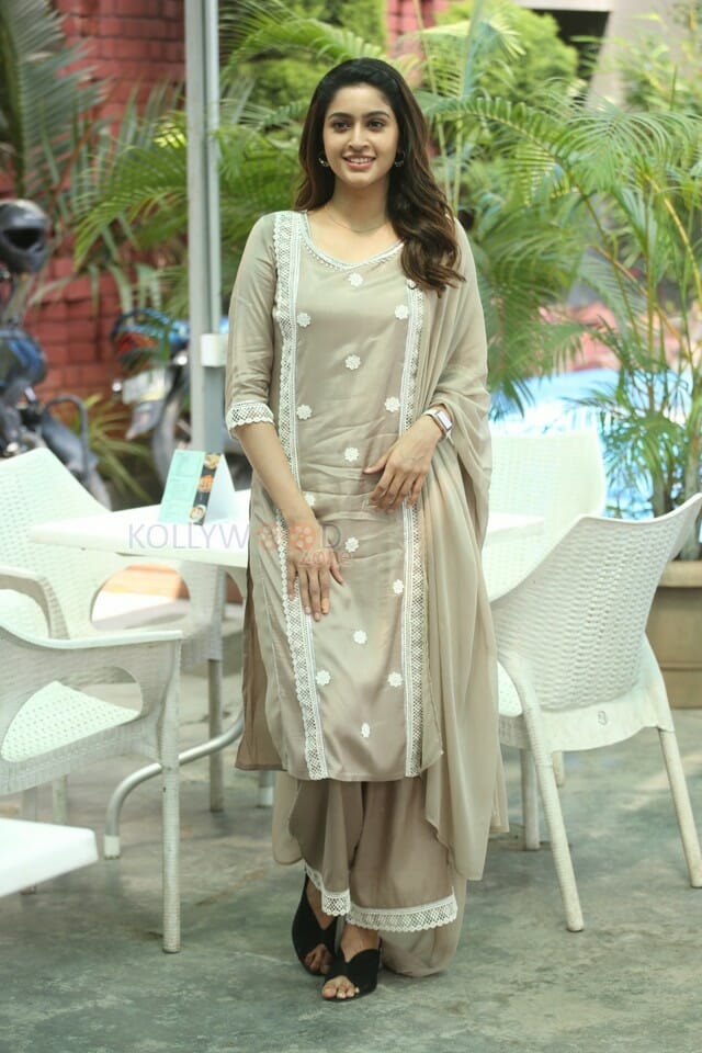 Actress Tanya Ravichandran at Raja Vikramarka Movie Interview Photos 11