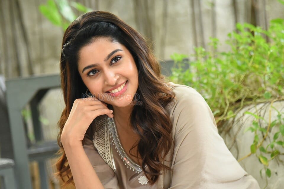 Actress Tanya Ravichandran at Raja Vikramarka Movie Interview Photos 21