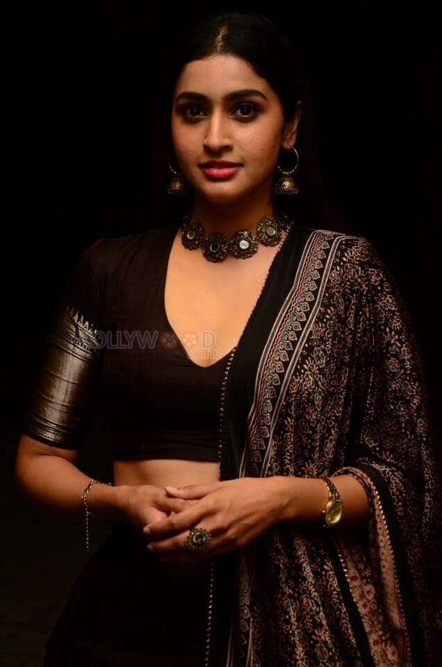 Actress Tanya Ravichandran at Raja Vikramarka Movie Pre Release Event Photos 18
