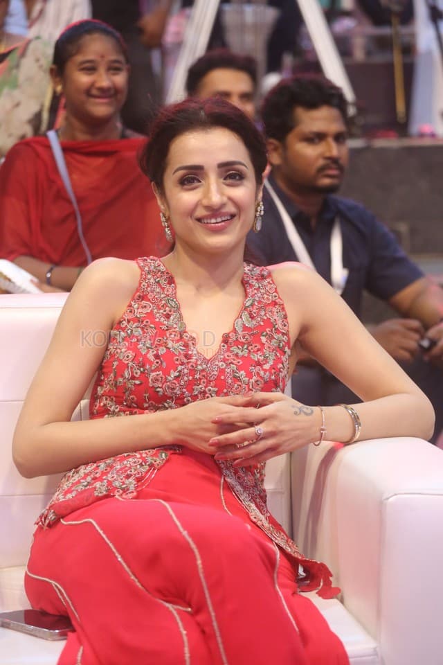 Actress Trisha Krishnan at Thug Life Pre Release Event Photos 24