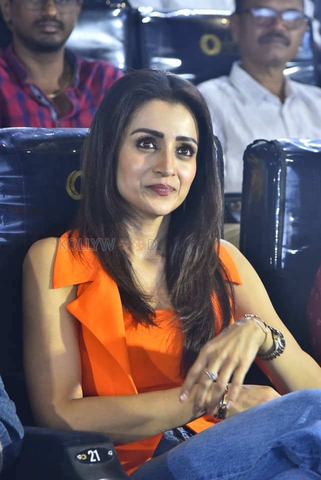 Actress Trisha Krishnan at Thug Life Press Meet Pictures 01