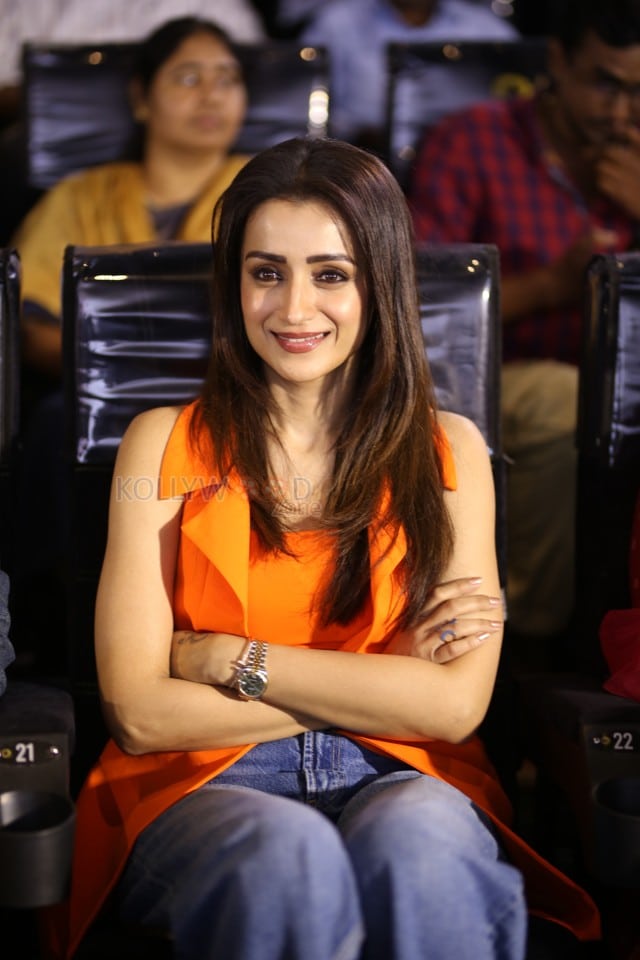 Actress Trisha Krishnan at Thug Life Press Meet Pictures 09