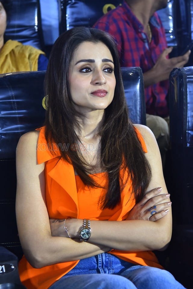 Actress Trisha Krishnan at Thug Life Press Meet Pictures 23