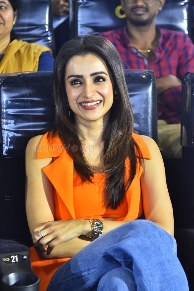 Actress Trisha Krishnan at Thug Life Press Meet Pictures 29