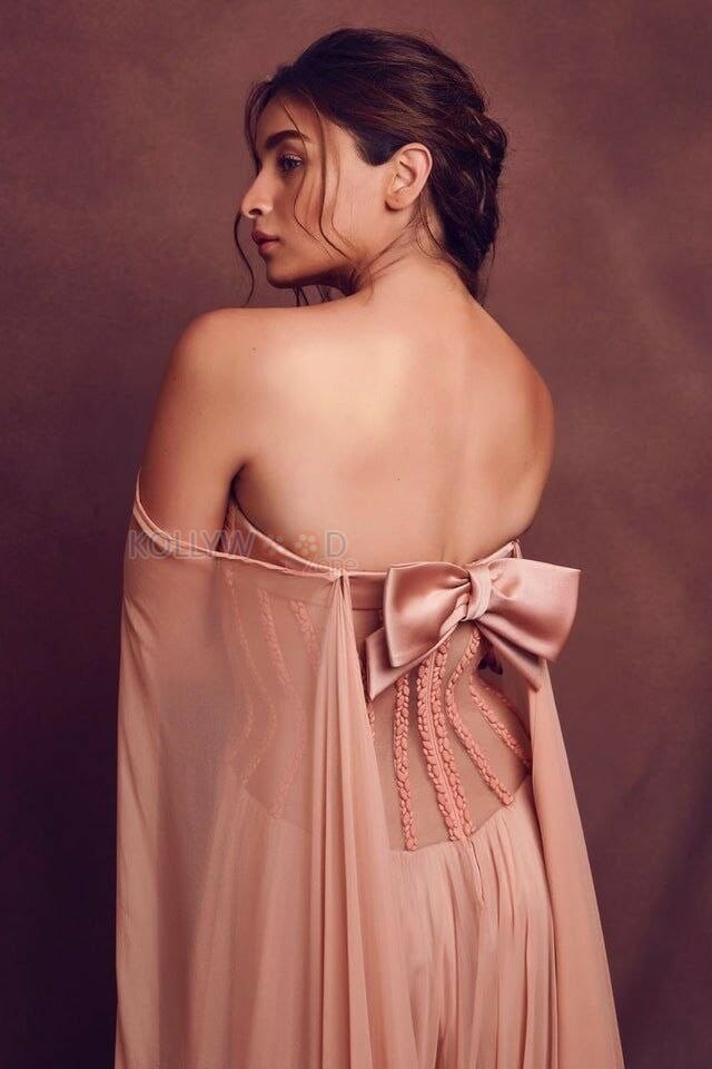 Alia Bhatt Backless Photo