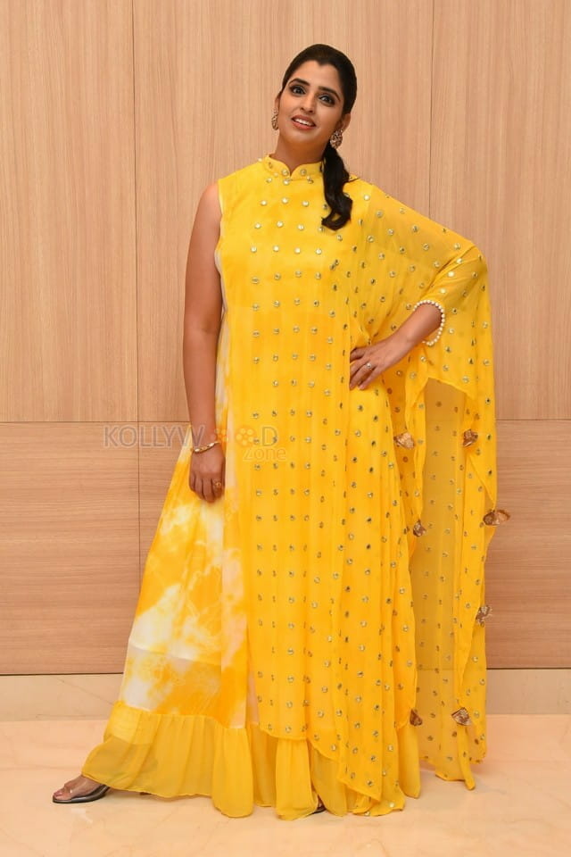 Anchor Shyamala Yellow Dress Pictures