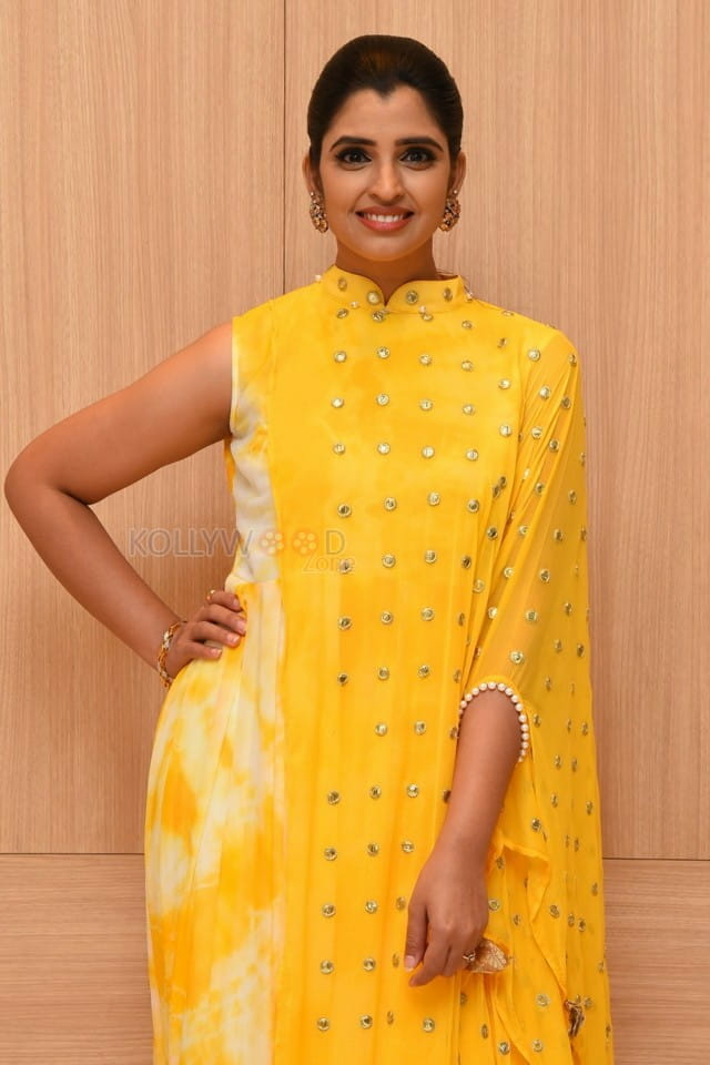 Anchor Shyamala Yellow Dress Pictures