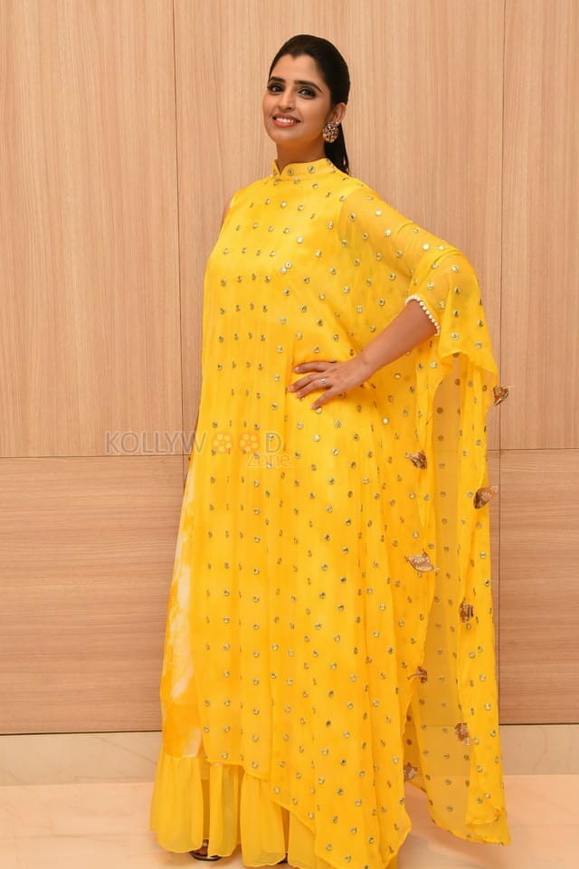 Anchor Shyamala Yellow Dress Pictures