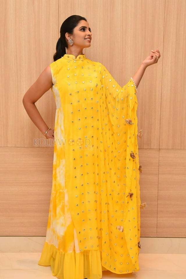 Anchor Shyamala Yellow Dress Pictures