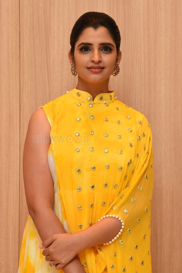 Anchor Shyamala Yellow Dress Pictures