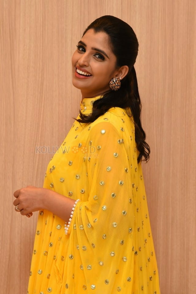 Anchor Shyamala Yellow Dress Pictures