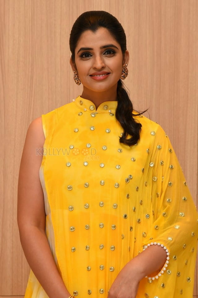 Anchor Shyamala Yellow Dress Pictures