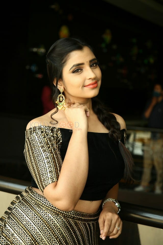 Anchor Shyamala at Aranya Movie Pre Release Event Pictures