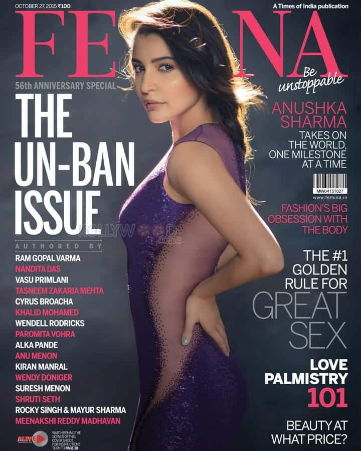 Anushka Sharma Femina Magazine Cover Photo 01