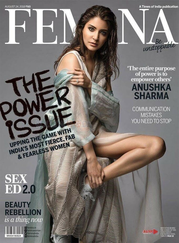 Anushka Sharma Femina Photoshoot Pictures