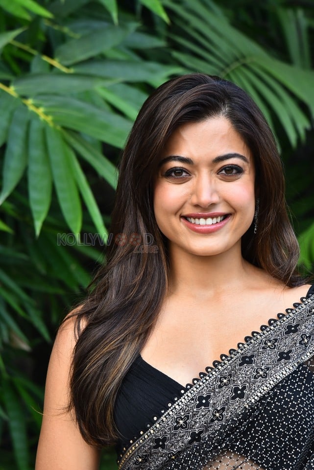 Beautiful Rashmika Mandanna at Thamma Movie Press Meet Pictures 11