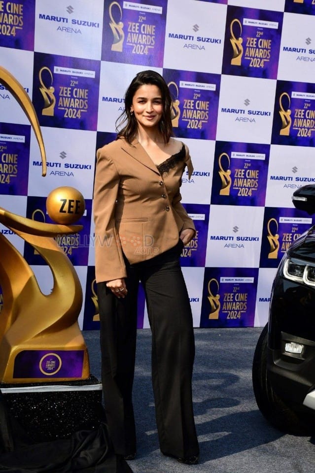 Classy Alia Bhatt at Zee Cine Awards Pictures 01