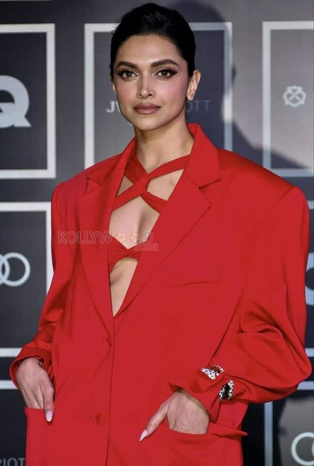 Deepika Padukone in Red Photo 01