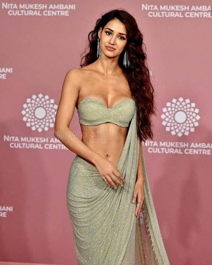 HOT and Revealing Disha Patani at Ambani Cultural Event Photos 02