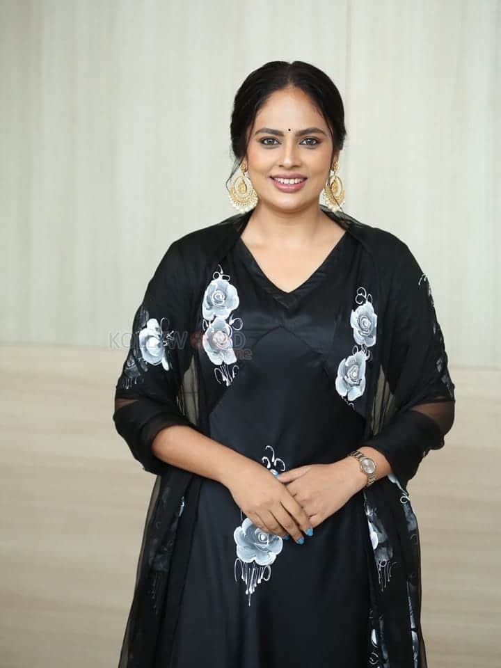 Heroine Nandita Swetha at Mangalavaaram Trailer Launch Event Photos 32