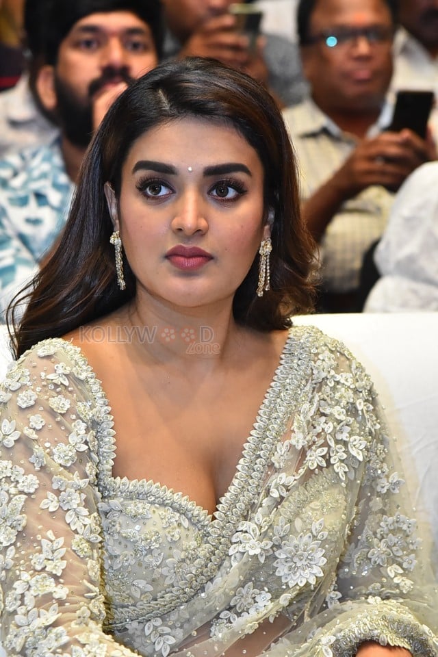 Heroine Nidhhi Agerwal at Hara Hara Veera Mallu Movie Asura Hananam Song Launch Event Photos 25