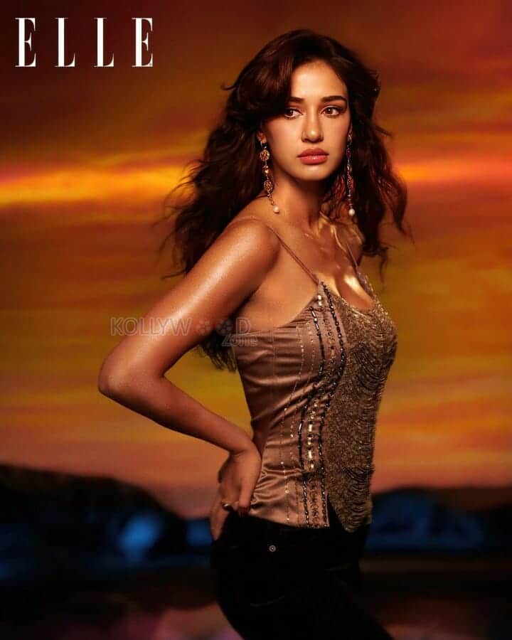 Hot Disha Patani Elle Magazine Photos 01