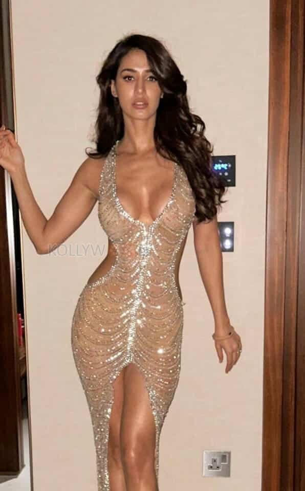 Hot Disha Patani in a See Through Dress Pictures 04