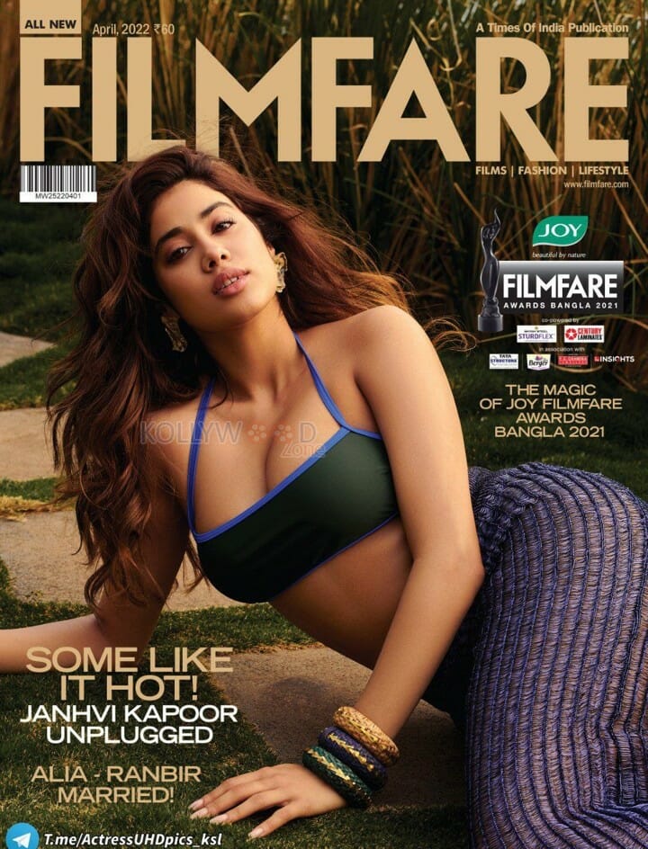 Janhvi Kapoor Filmfare Magazine Cover 01