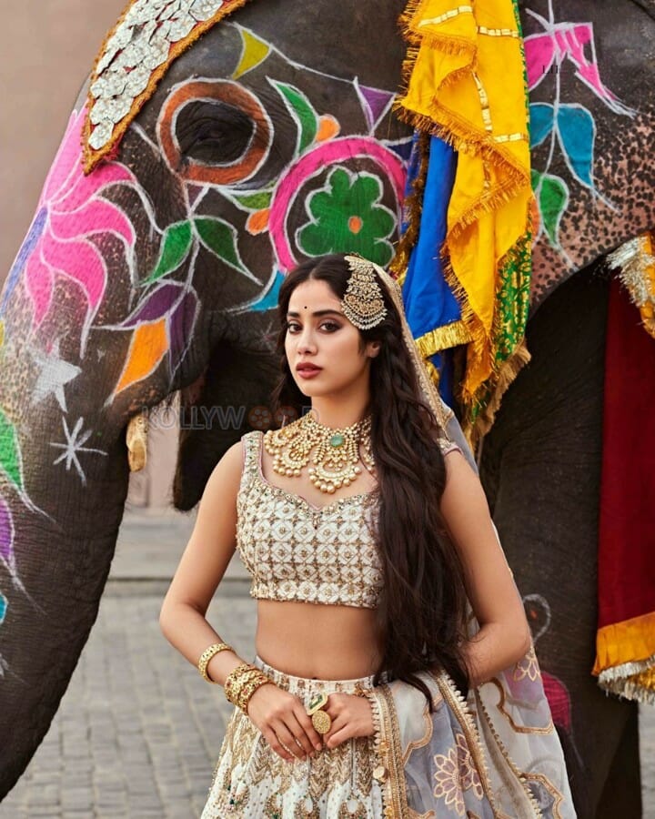 Janhvi Kapoor in a Traditional Costume Pictures 02