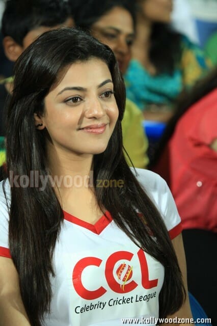 Kajal Agarwal At Celebrity Cricket League Photos