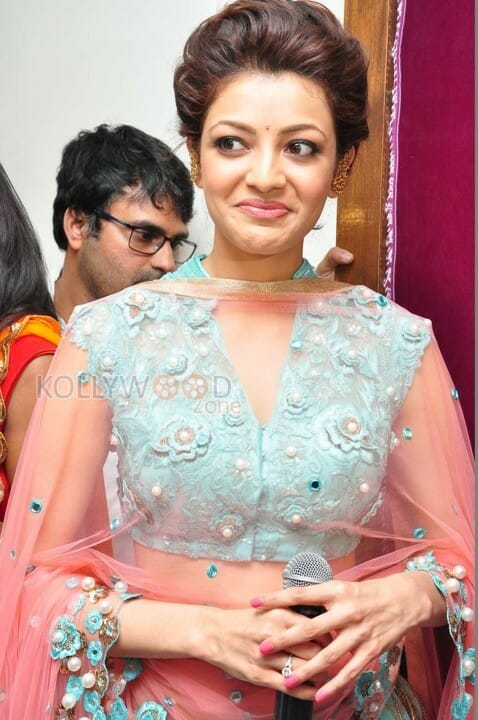 Kajal Agarwal At Mugdha Art Studio Inauguration Photos