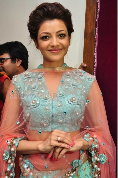 Kajal Agarwal At Mugdha Art Studio Inauguration Photos