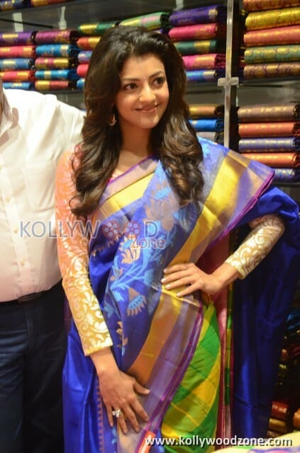 Kajal Agarwal Beautiful Saree Photos