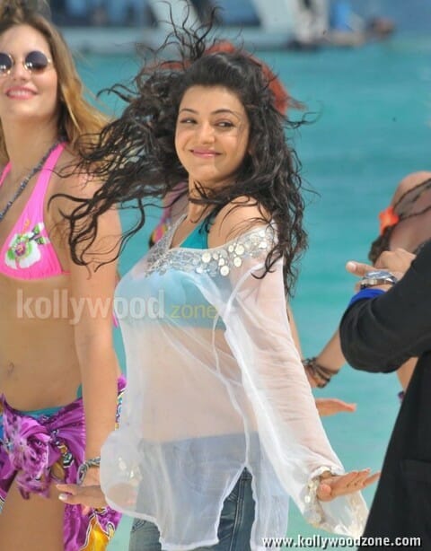 Kajal Agarwal Hot Stills In Businessman Movie
