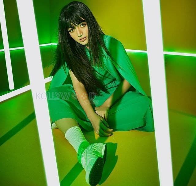 Kannada Actress Rashmika Mandanna Athleisure Photoshoot Pictures 02