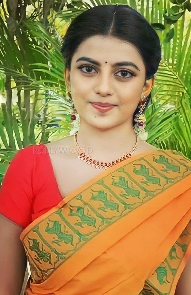 Kayal Anandhi Traditional Saree Picture 01