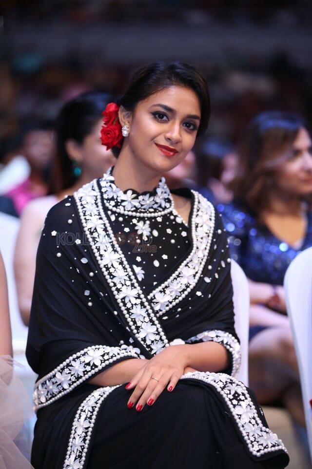 Keerthi Suresh At Siima Awards