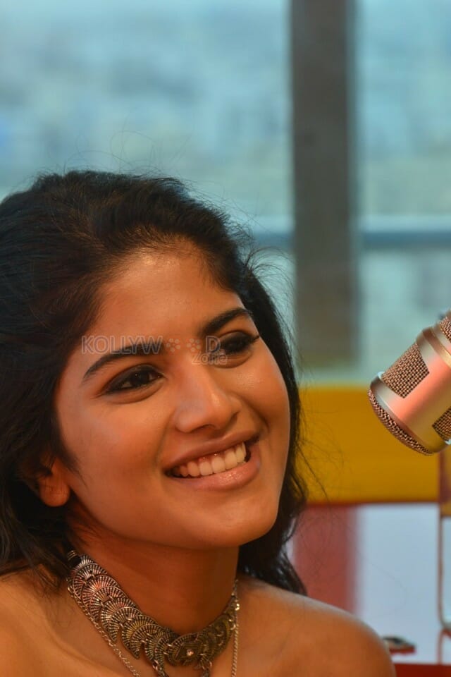 Lie Movie Heroine Mega Akash At Radio Mirchi Photos