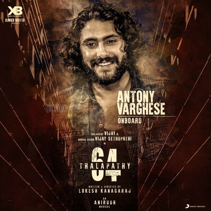 Malayalam Actor Antony Varghese Onboard For Thalapathy