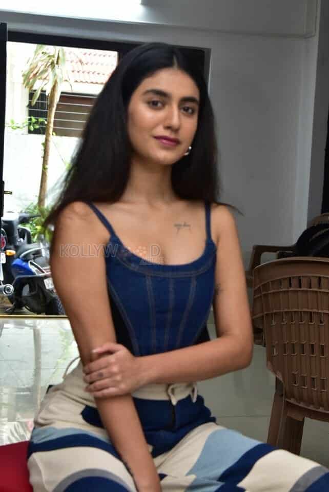 Malayalam Heroine Priya Prakash Varrier at BRO Interview Photos 20