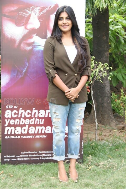 Manjima Mohan At Achcham Yenbadhu Madamaiyada Press Meet Photos